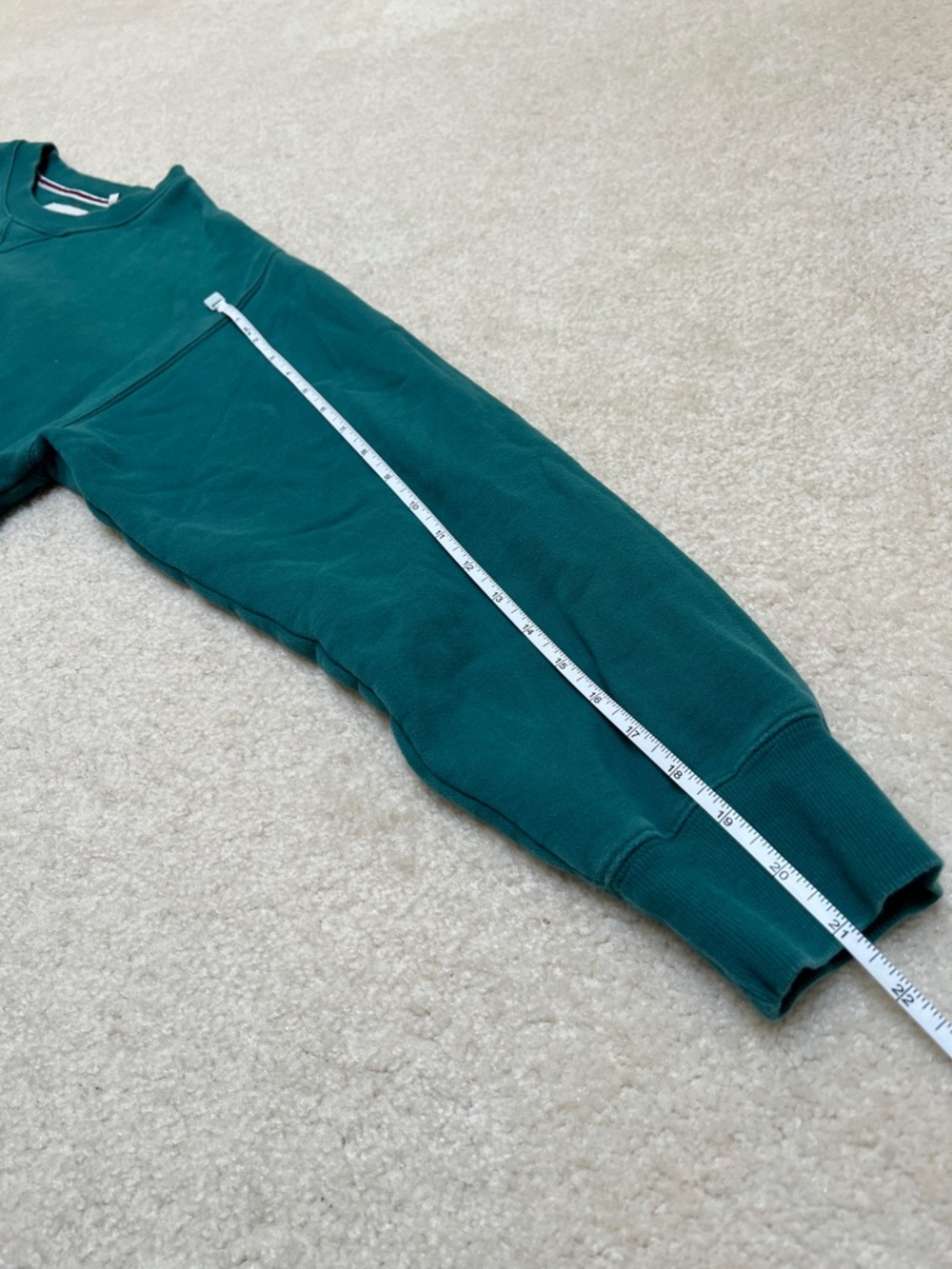 TNA Teal Crewneck Sweatshirt - Picture 6 of 7